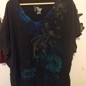 5x graphic tee by just my size